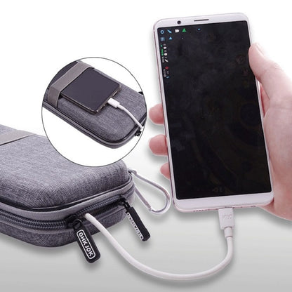 Mobile Phone Power Bank Data Cable EVA Storage Bag