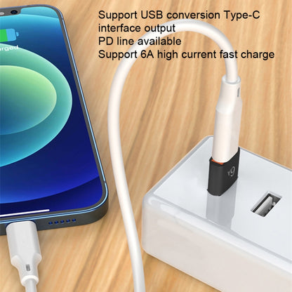 10 PCS HOWJIM HJ003 Type-C To USB3.0 Adapter Support Charging & Data Cable Transfer, HOWJIM HJ003 Silver, HOWJIM HJ003 Black, HOWJIM HJ003 Red