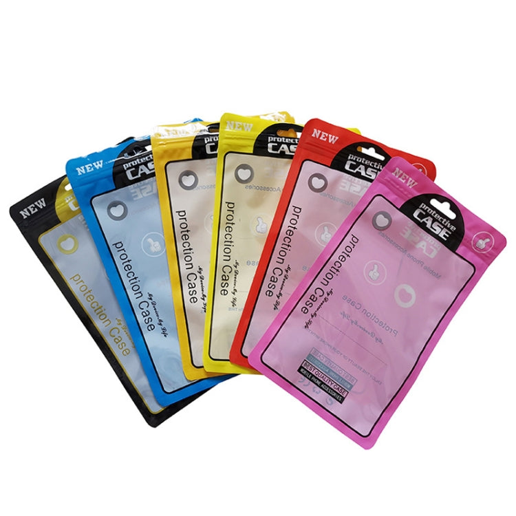 100PCS Phone Case Plastic Self-Sealing Pearl Packaging Bags, Size:, 12x21cm (Blue), 12x21cm (Yellow), 12x21cm (Orange), 12x21cm (Red), 12x21cm (Black), 12x21cm (Pink)