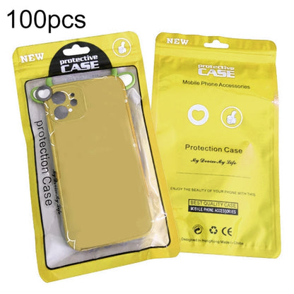 100PCS Phone Case Plastic Self-Sealing Pearl Packaging Bags, Size:, 12x21cm (Blue), 12x21cm (Yellow), 12x21cm (Orange), 12x21cm (Red), 12x21cm (Black), 12x21cm (Pink)