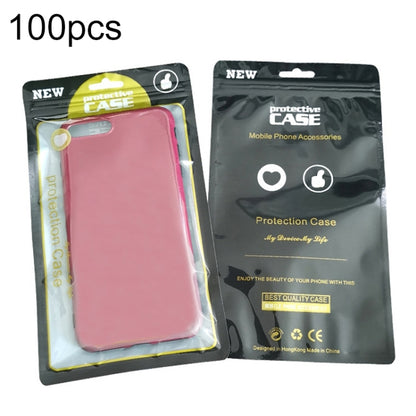 100PCS Phone Case Plastic Self-Sealing Pearl Packaging Bags, Size: