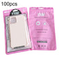 100PCS Phone Case Plastic Self-Sealing Pearl Packaging Bags, Size:, 12x21cm (Blue), 12x21cm (Yellow), 12x21cm (Orange), 12x21cm (Red), 12x21cm (Black), 12x21cm (Pink)
