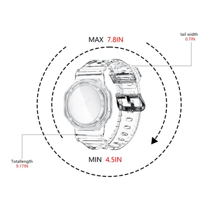 TPU Glacier Strap Child Adult GPS Finder Wristband for AirTag Tracker