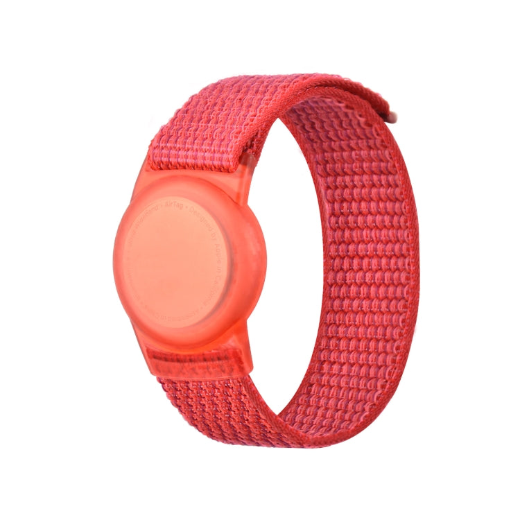 Child Adult Nylon Strap Wristband Protective Case For AirTag Tracker