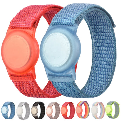 Child Adult Nylon Strap Wristband Protective Case For AirTag Tracker