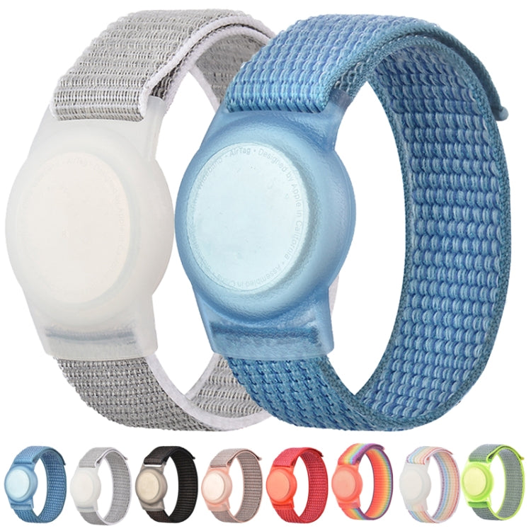 Child Adult Nylon Strap Wristband Protective Case For AirTag Tracker