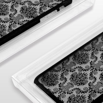 50 PCS  No Printing Full Transparent PVC Phone Case Packaging Box,Size:, Small  4.7 Inch MINI, Large 5.8-6.7 Inch