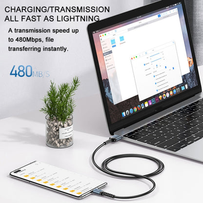 REMAX RC-C008 2.4A TPE Soft Anti-breakage Data Cable,Length 1m, USB To Micro USB, USB To 8 Pin