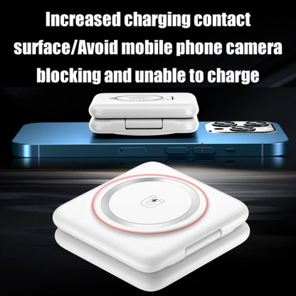 HQ-UD14 Folding 3 In 1 Wireless Charger For iPhone Series/QI Mobile & Apple Watch & AirPods