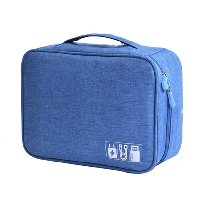 RH917 Data Cables Storage Bags Cationic Polyester Multifunctional Digital Bag