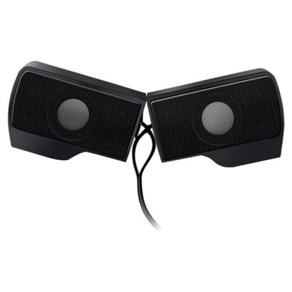 Mini Clip-On USB Stereo Speaker Soundbar for Notebook Laptop PC Desktop Tablet