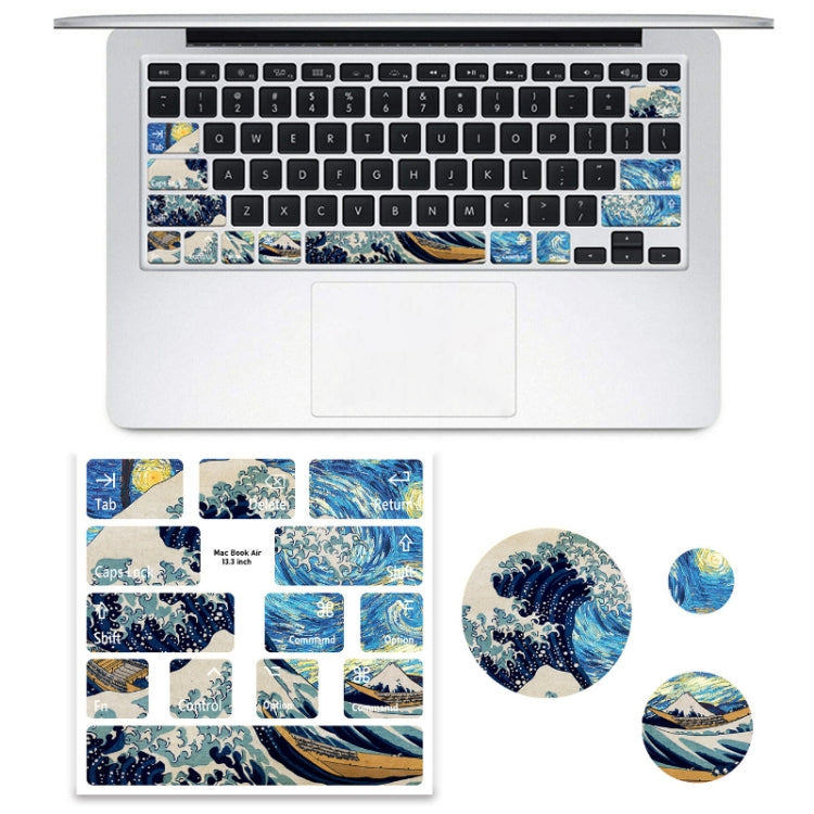 For Macbook Air 5pcs Laptop Keyboard PVC Sticker