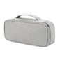 SM13 Multifunctional Digital Accessories Waterproof and Shock-absorbing Storage Bag, 25x6.5x12cm(Black), 25x6.5x12cm(Gray), 25x6.5x12cm(Dark Gray), 25x6.5x12cm(Navy Blue), 25x6.5x12cm(Pink)