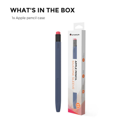 AhaStyle PT180-2 Silicone Protective Case Anti-Slip And Anti-Drop Capacitive Pen Case, For Apple Pencil 1, For Apple Pencil 2