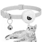 For AirTag Tracker Silicone Case Reflective Pet Cat Collar With Bell