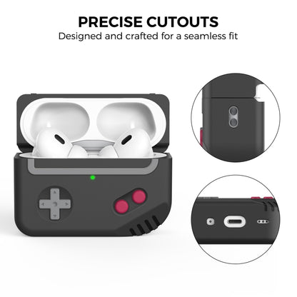 For AirPods Pro 2 AhaStyle PT-JY07 Split Silicone Cartoon Earphone Protective Case