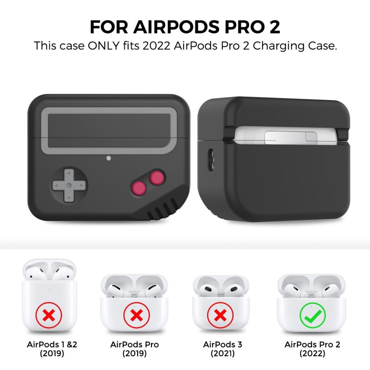 For AirPods Pro 2 AhaStyle PT-JY07 Split Silicone Cartoon Earphone Protective Case