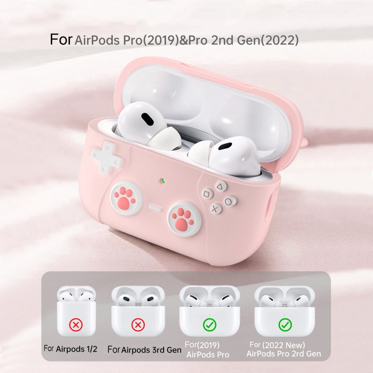 Earphone Silicone Protective Case  Cat Claw Cover, For AirPods Pro 2