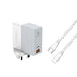LDNIO A2620C 65W Universal Phone Tablet Charger Type-C/USB-C Port Fast Charger, 65W EU Plug, 65W UK Plug, 65W US Plug