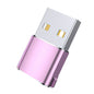 USB 2.0 Male To USB-C / Type-C Female Adapter, Support Charging & Transmission Data