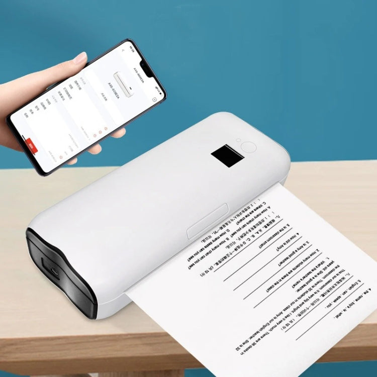 A4 Inkless Printer Home Mini Mobile Phone Bluetooth Job Thermal Printer