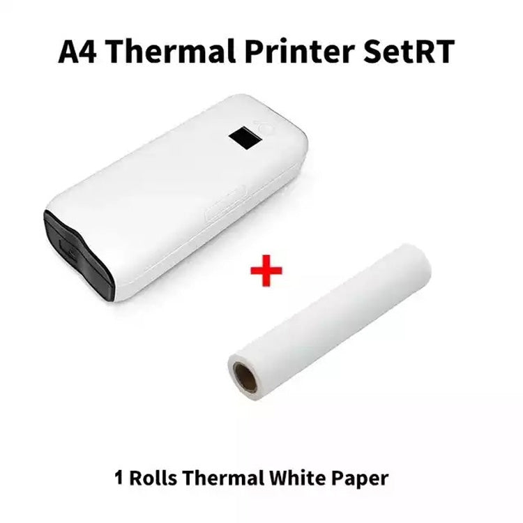 A4 Inkless Printer Home Mini Mobile Phone Bluetooth Job Thermal Printer