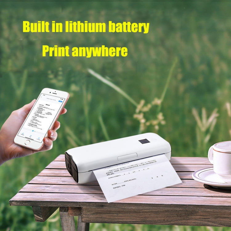 A4 Inkless Printer Home Mini Mobile Phone Bluetooth Job Thermal Printer