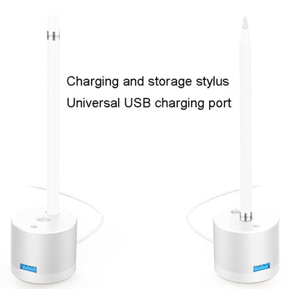 For Apple Pencil 1 USB Charging Adapter Metal Base With LED Indicator