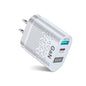 65W GaN Mobile Phone Charger PD Fast Charge Computer Adapter, Black EU Plug, Black UK Plug, Black US Plug, Black AU Plug, Black KR Plug, White EU Plug, White UK Plug, White US Plug, White AU Plug, White KR Plug