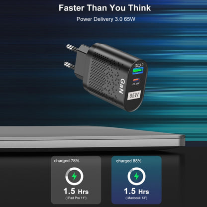 65W GaN Mobile Phone Charger PD Fast Charge Computer Adapter