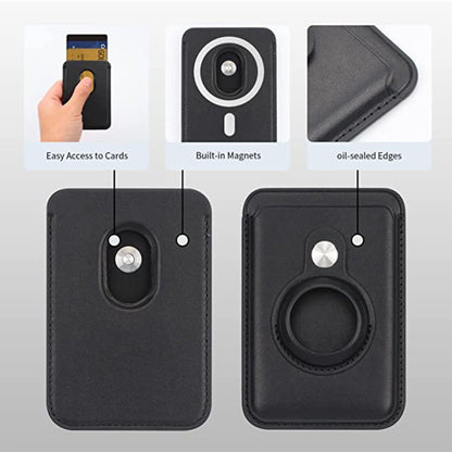 For Airtag Positioner Fiber Card Clip Anti-Theft Card Tracker Protection Cover