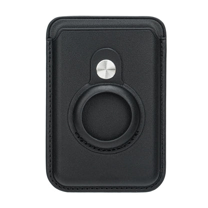 For AirTag 2nd Gen / AirTag 1st Gen Positioner Fiber Card Clip Anti-Theft Card Tracker Protection Cover, Magnetic