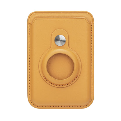 For AirTag 2nd Gen / AirTag 1st Gen Positioner Fiber Card Clip Anti-Theft Card Tracker Protection Cover, Magnetic
