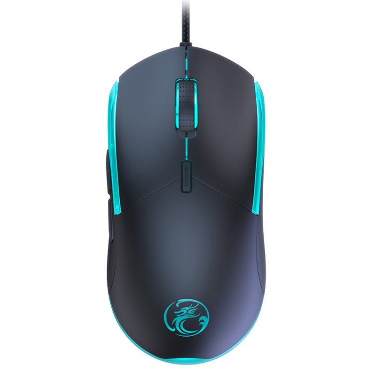 IMICE T30 Wired E-Sports Gaming Mouse LED Luminous Colorful Programmable 6D Mouse, T30