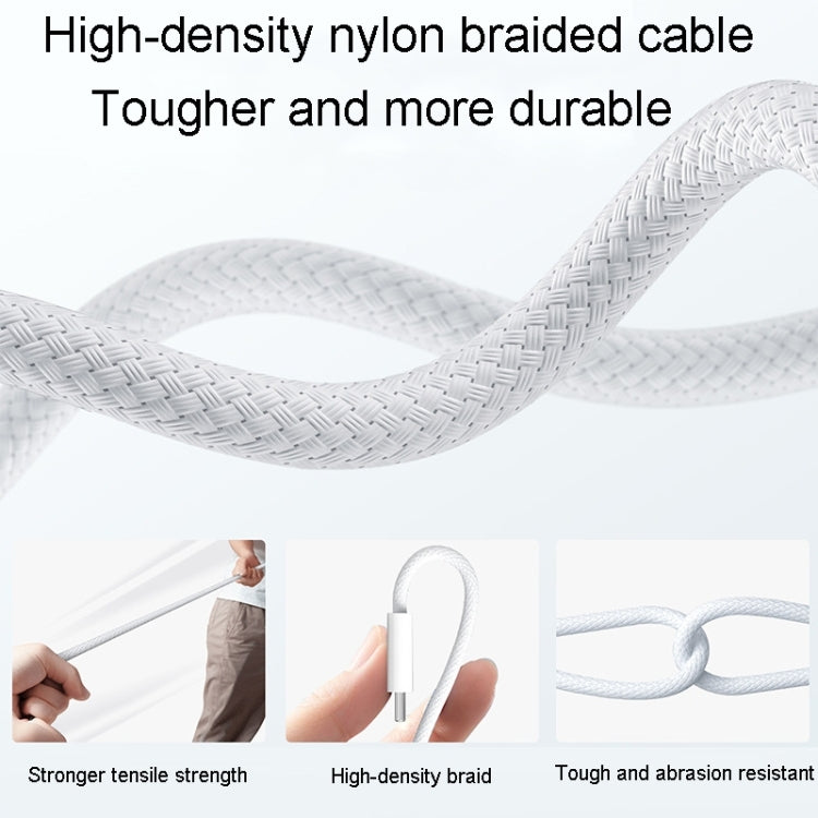 For Macbook Air/Pro Series Type-C To Magsafe 3 Braided Magnetic Cable