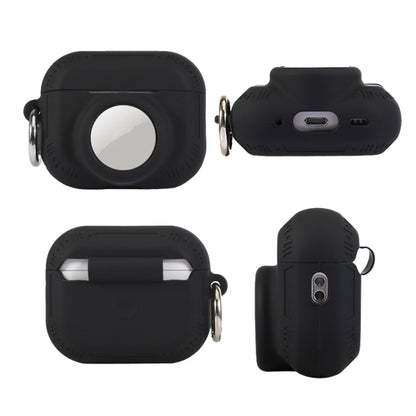 For AirPods Pro 2 / Airtag 2 In 1 All-inclusive Silicone Anti-drop Protection Case