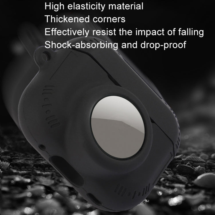 For AirPods Pro 2 / Airtag 2 In 1 All-inclusive Silicone Anti-drop Protection Case