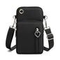 Crossbody Mobile Phone Bag Vertical Wallet Wrist Pouch With Arm Band for Women, Front Hole Black, Front Hole Pink, Front Hole Rose Red, Front Hole Black Balloon, Front Hole Purple Balloon, Front Hole Blue Balloon