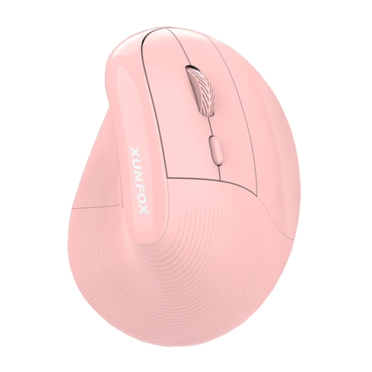 XUNSVFOX H5 Upright Vertical Dual Mode Mouse Rechargeable Wireless Business Office Mouse