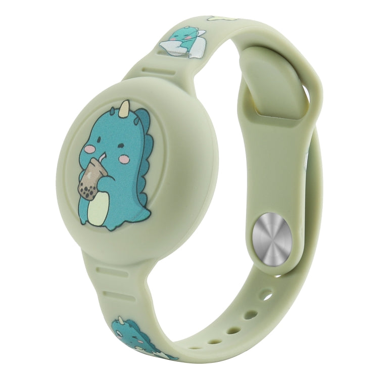 For Airtag Cartoon Watch Strap Locator Silicone Protective Cover Anti-lost Device Case