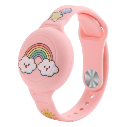 For Airtag Cartoon Watch Strap Locator Silicone Protective Cover Anti-lost Device Case