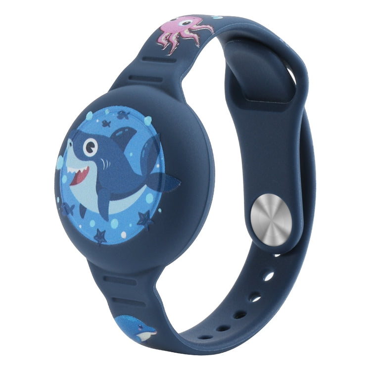 For Airtag Cartoon Watch Strap Locator Silicone Protective Cover Anti-lost Device Case