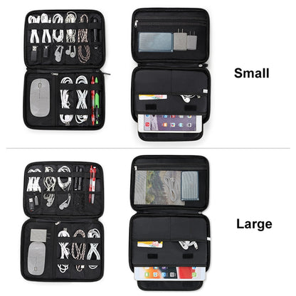 SM08 Large Capacity Waterproof Portable Double-layer Digital Storage Bag