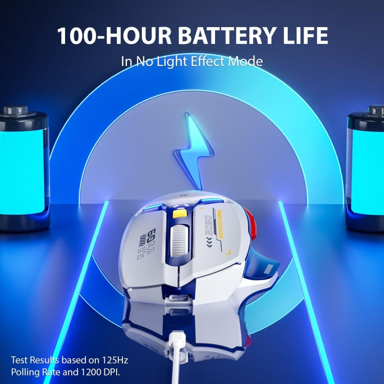 Inphic IN9 Tri-mode Wireless Bluetooth Gaming Office Computer Mouse