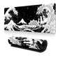 Big Wave Gaming Mouse Pad Non-Slip Rubber Desk Mat, 300x600x2mm, 300x700x3mm, 300x800x2mm, 300x800x3mm, 400x900x2mm