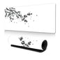 Ink Painting Cherry Blossom Rubber Non-Slip Mouse Pad Desk Mat
