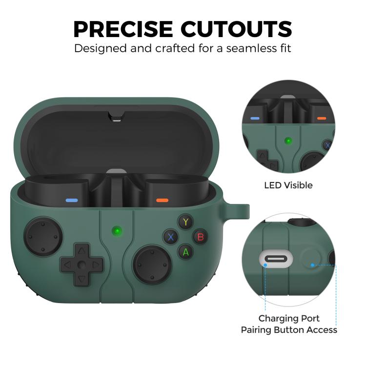 For Samsung Galaxy Buds3 / 3 Pro AhaStyle WG170 Bluetooth Earphone Silicone Protective Case