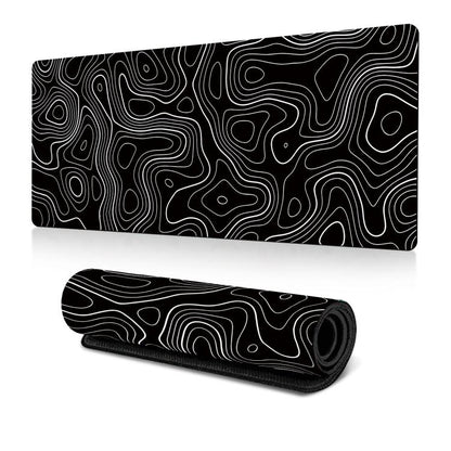 Large Abstract Mouse Pad Gamer Office Computer Desk Mat