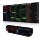 Keyboard Shortcut Desk Mat Mouse Pad Non-Slip Office Desk Pad With Computer Commands, 300x600x2mm, 300x600x3mm, 300x700x2mm, 300x700x3mm, 300x800x2mm, 300x800x3mm