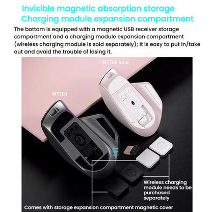 Rapoo Wireless Triple Mode Mice Ergonomic Desktop Laptop Business Office Mouse